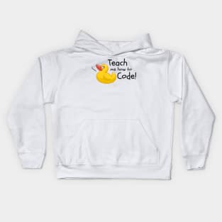 Rubber Duck Programming - 3 Kids Hoodie